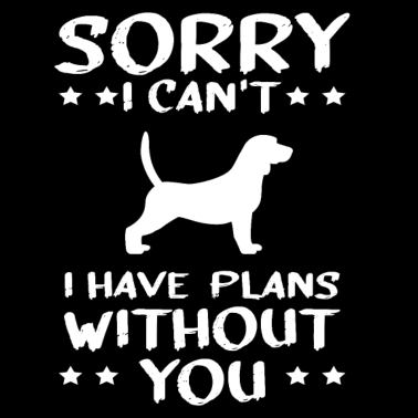 Motiv Beagle Spruch Hund Hundeliebhaber Geschenk