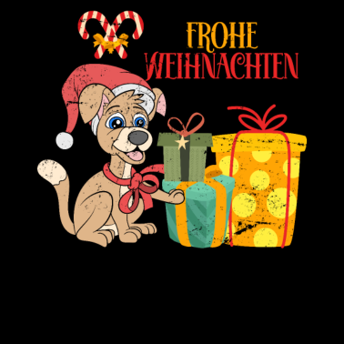 Motiv Weihnachten Hund