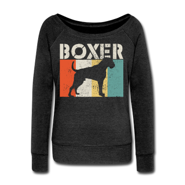 Hunde Pullover - Boxer Hund Retro