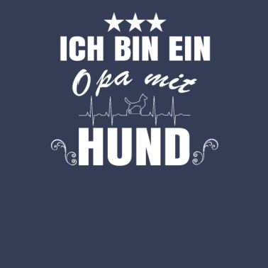 Motiv Ich bin eine Opa mit Hund