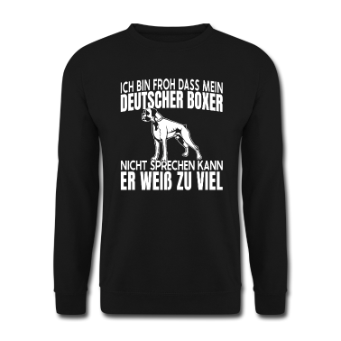 Hunde Pullover - Mein Deutscher Boxer weiß zu viel Boxerhund Hunde