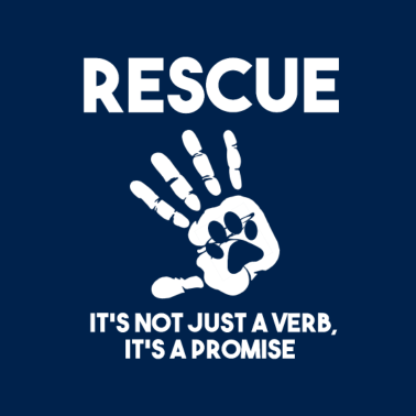 Motiv Hunde Retter Spruch