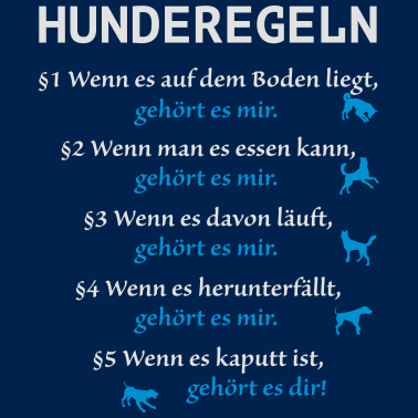Motiv Hunderegeln