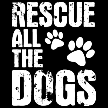 Motiv Rette alle Hunde-Hundeliebhaber Geschenk