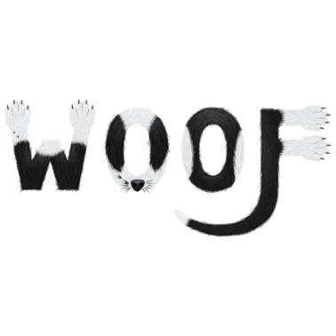 Motiv Hund Shirt Woof Woof Dog