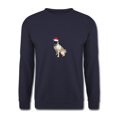 Hunde Pullover - Hund mit Muetze Weihnachten Geschenk Bulldoge