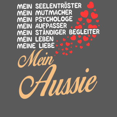 Motiv AUSSIE Hund Australian Shepherd Liebe Geschenk