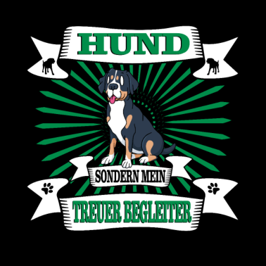Motiv Hund Er ist nicht nur mein Hund