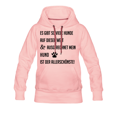 Hunde Hoodie - Schönster Hund Hundespruch Hund Hundebesitzer