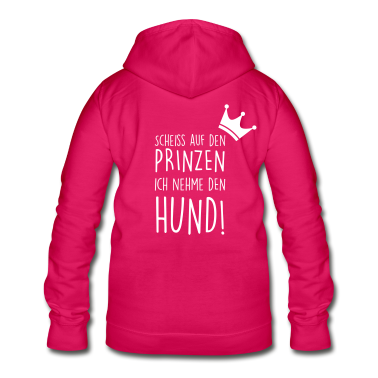 Hunde Hoodie - Prinz Hund