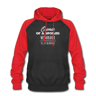 Hunde Hoodie - Besitzer eines verwöhnten Weimaraner Hundes Ja, es ist alles mein