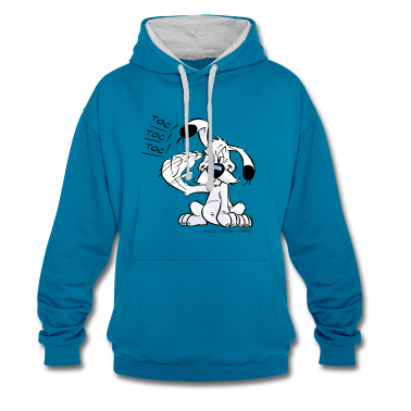 Hunde Hoodie - Asterix & Obelix Idefix Klopft Toc Toc Toc