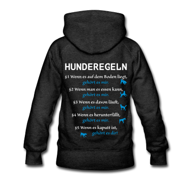 Hunde Hoodie - Hunderegeln