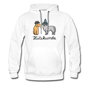 Hunde Hoodie - Huetehunde Hütehund Hunde mit Hut