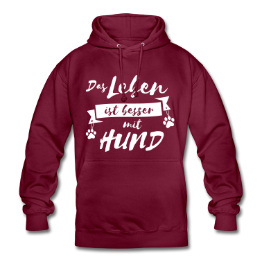 Hunde Hoodie - besser mit Hund