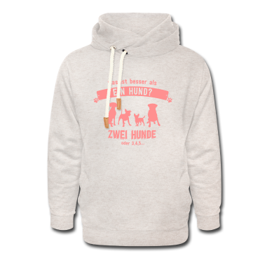 Hunde Hoodie - Zwei Hunde