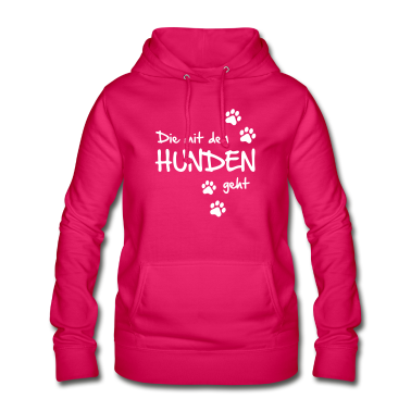 Hunde Hoodie - Die mit den Hunden geht