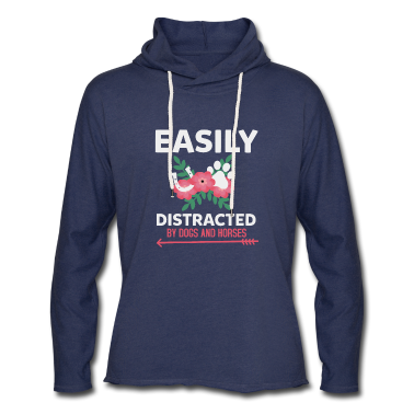 Hunde Hoodie - Hunde und Pferde Liebe