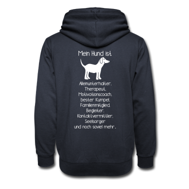Hunde Hoodie - Mein Hund ist Hundeliebhaber Liebe zum Hund Spruch