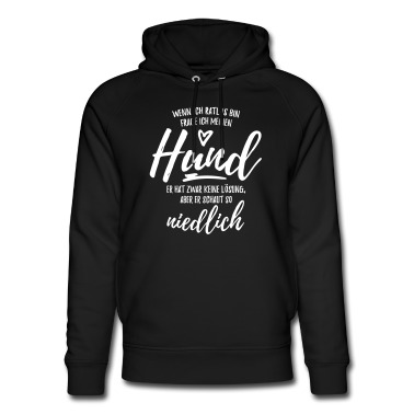 Hunde Hoodie - Mein Hund schaut so niedlich