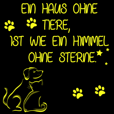 Motiv Katzen und Hunde Motiv