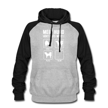 Hunde Hoodie - Mein Hund hört aufs Wort