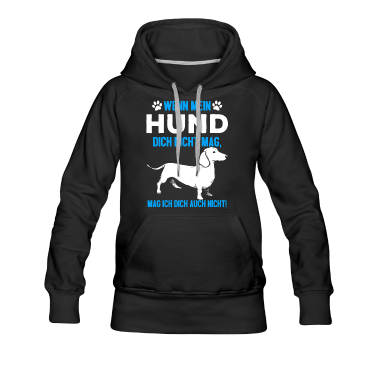 Hunde Hoodie - Hund Hunde Hündchen Spruch Geschenk Lustig Idee