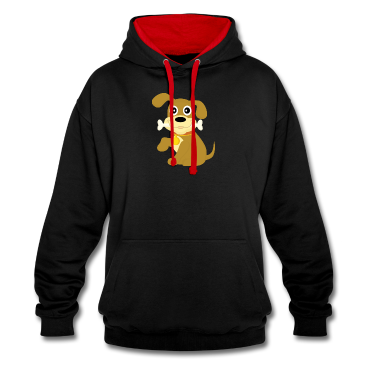 Hunde Hoodie - lustiger Hund