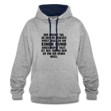 Hunde Hoodie - Hunde Sprüche, Geschenk zB Geburtstag, Nerd, Hund