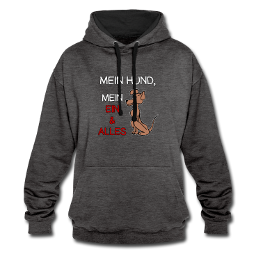 Hunde Hoodie - Mein Hund mein ein und alles, Spruch, Geschenk