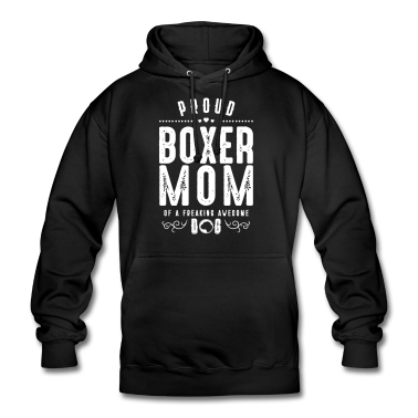 Hunde Hoodie - Proud Boxer Mom - Hunde Mutter Tier Liebhaber Herz