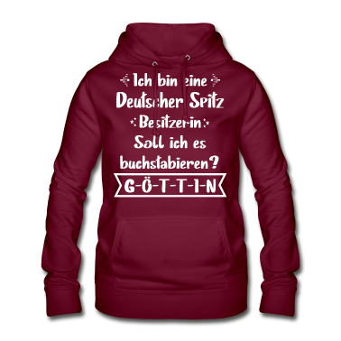 Hunde Hoodie - Deutscher Spitz - Deutscher Spitz