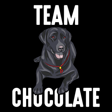Motiv Team Chocolate Labrador Retriever Hund