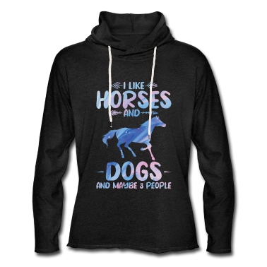 Hunde Hoodie - Pferde & Hunde Pferdehunde Geschenk
