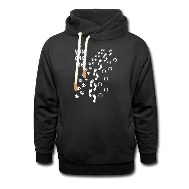 Hunde Hoodie - You and me Pferd Hufeisen Hund