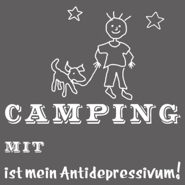 Motiv camping mit hund