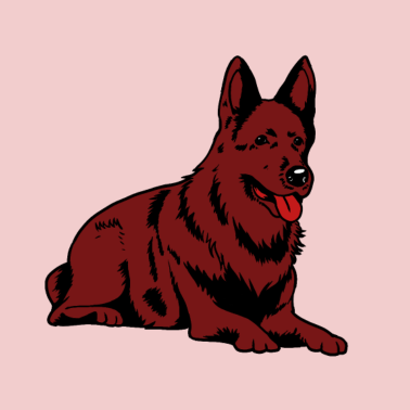 Motiv Rassehund Schäferhund Hunde