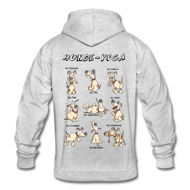 Hunde Hoodie - Hunde Yoga