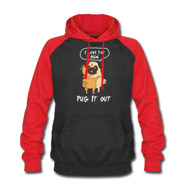 Hunde Hoodie - Pug es heraus Hundeliebhaber