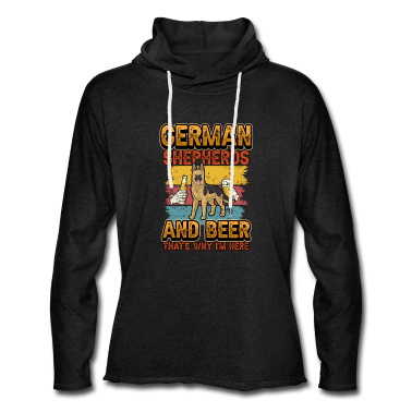 Hunde Hoodie - Deutscher Schäferhund Bier Lustig Spruch Geschenk