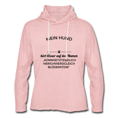Hunde Hoodie - Mein Hund Wunschname