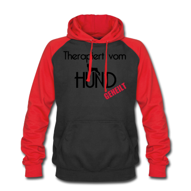 Hunde Hoodie - Therapiert vom Hund Hunde Tier Haustier Geschenk