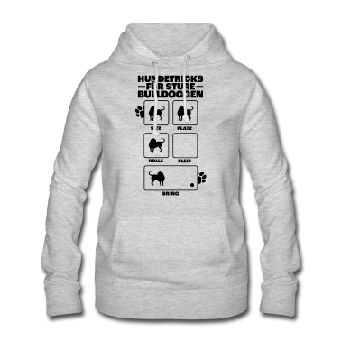 Hunde Hoodie - Olde English Bulldogge Hundetricks Spruch