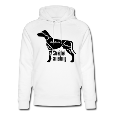 Hunde Hoodie - Streichelanleitung für Hunde