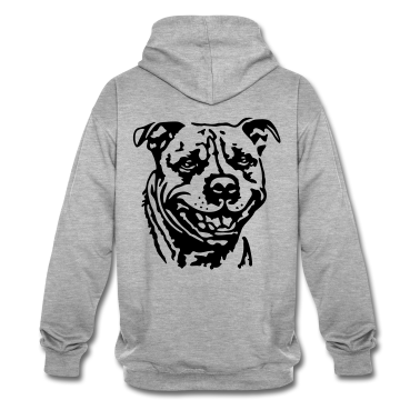 Hunde Hoodie - staffbull
