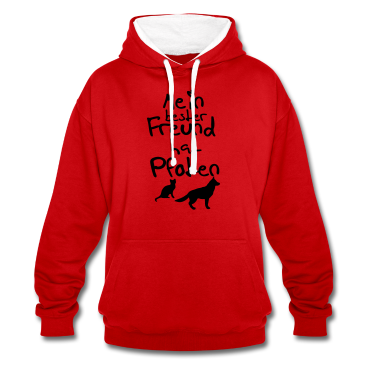 Hunde Hoodie - Bester Freund mit Pfoten Geschenk