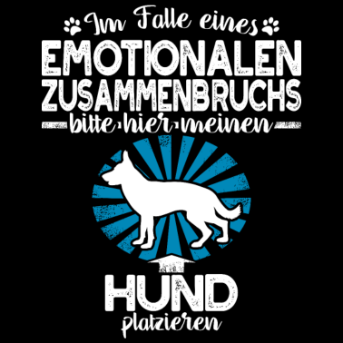 Motiv Hund emotionaler Zusammenbruch - lustige Hunde