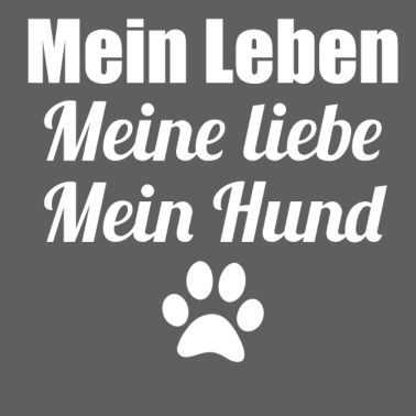 Motiv Hunde Spruch