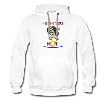 Hunde Hoodie - Ich SHIHTZU nicht-SHIHTZU Tupfen