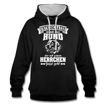 Hunde Hoodie - Hund Spruch Hundebesitzer Herrchen Gassi